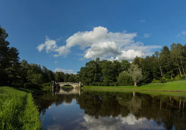 Pavlovsk park, st. petersburg, russland — Stockfoto