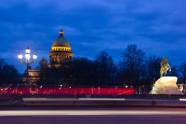 St. Isaac's Square, St. Petersburg, Russia — Stock Photo, Image