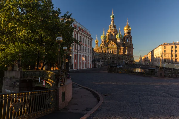 Igreja do Salvador em Sangue Derramado, São Petersburgo, Rússia — Fotografia de Stock