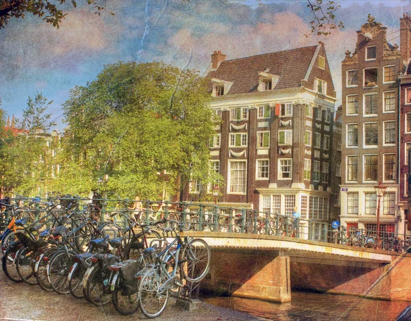 Amsterdam, Hollanda, Avrupa — Stok fotoğraf