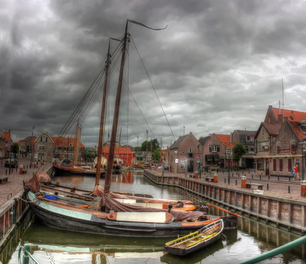 Bunschoten-spakenburg, Nederländerna, Europa — Stockfoto