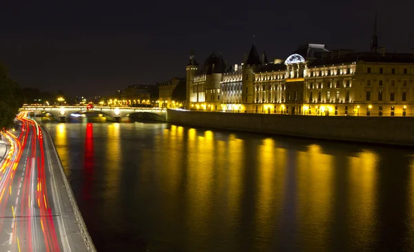 Noche París, Francia —  Fotos de Stock