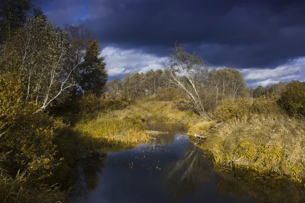 Herbstliche Landschaft, Russland — Stockfoto