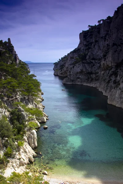 Morze Śródziemne, Francja — Zdjęcie stockowe