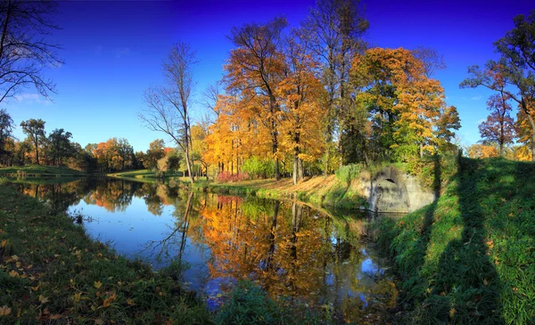 Sonbahar park, Rusya Federasyonu — Stok fotoğraf