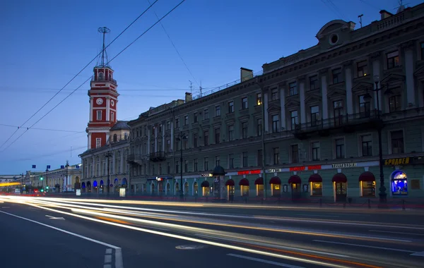 Něvský prospekt, Petrohrad, Rusko — Stock fotografie