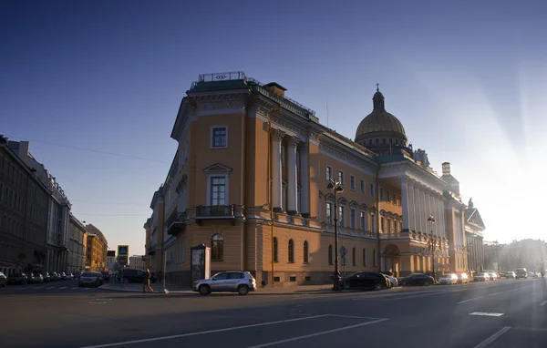 Admiralteisky prospekt, Petrohrad, Rusko — Stock fotografie