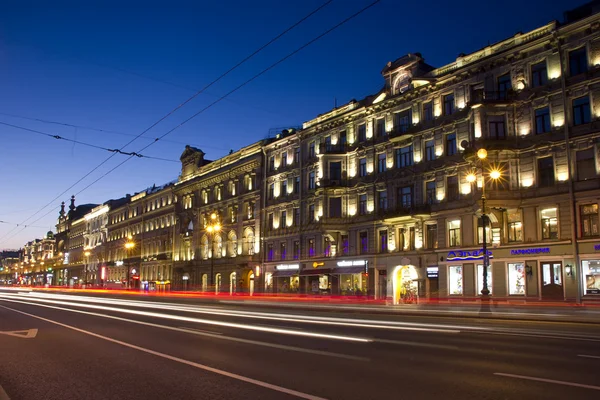 Nevsky Prospekt, San Petersburgo, Rusia — Foto de Stock