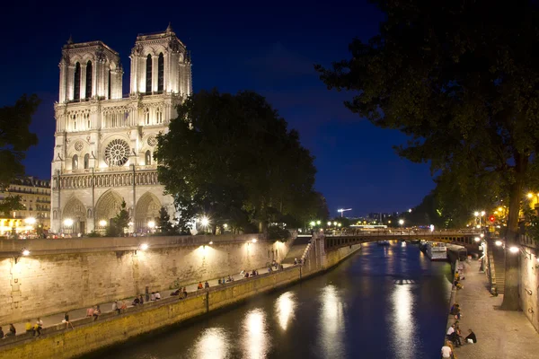 Catedral de Notre Dame, París, Francia — Foto de Stock