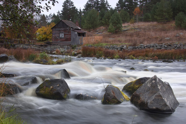Осенний пейзаж, Россия
