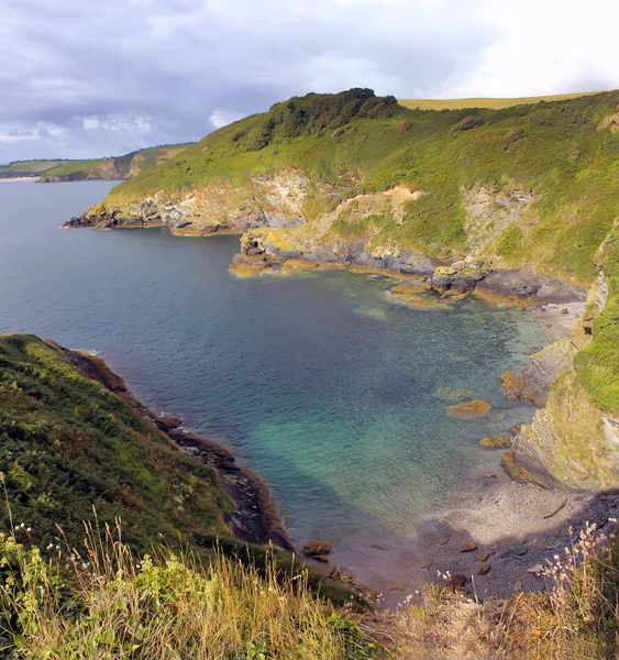 Na poloostrově Cornwall, Velká Británie, Anglie — Stock fotografie