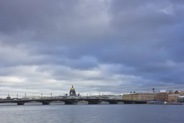 Благовещенский мост, Санкт-Петербург, Россия — стоковое фото