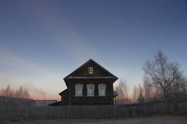 Paisaje rural, Rusia — Foto de Stock