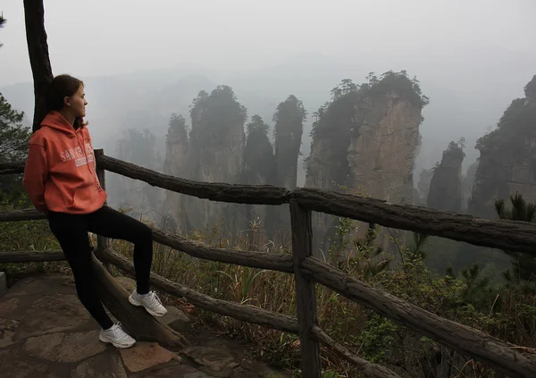 Zhāngjiājiè, China, Asia — Stok fotoğraf