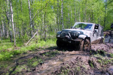Jeep wrangler Rusya'da