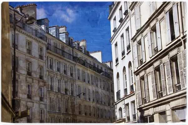 Vintage photo Paris — Stock Photo, Image
