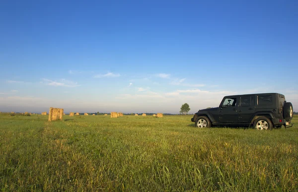 Jeep Wrangler ilimitado — Fotografia de Stock