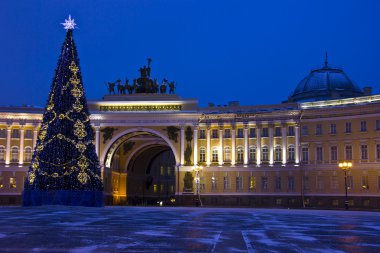 Saray Meydanı, St. Petersburg, Rusya Federasyonu