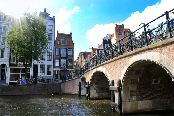 Amsterdam, Hollanda, Avrupa — Stok fotoğraf