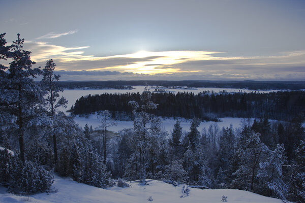 Ладожское озеро, Карелия, Россия
