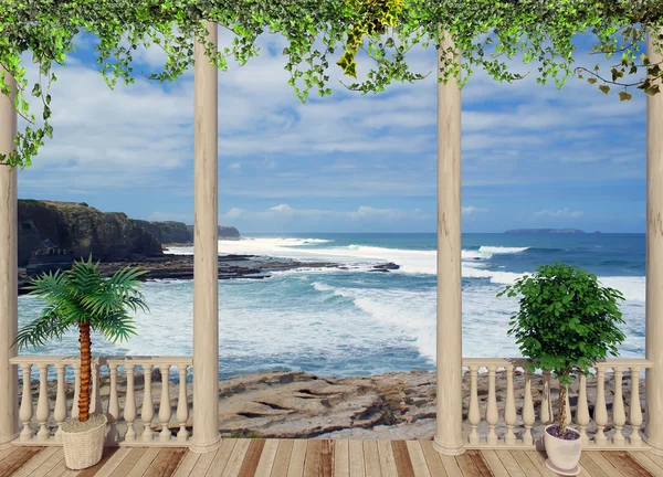 Okyanus, Portekiz manzaralı Teras