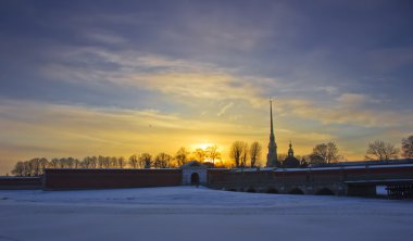 Peter ve Paul fortress, St. Petersburg, Rusya Federasyonu