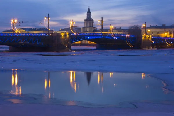 Panorama van st. petersburg, Rusland — Stockfoto