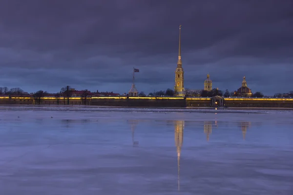 Peter en Paul-vesting, St. Petersburg, Rusland — Stockfoto