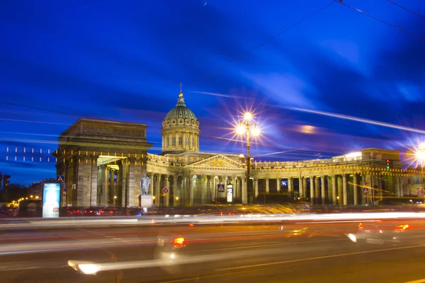 Catedral de Kazán, San Petersburgo, Rusia — Foto de Stock