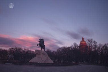 akşam St. petersburg, Rusya Federasyonu