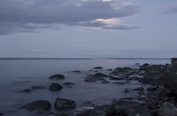 Měsíčné noci v Onega — Stock fotografie