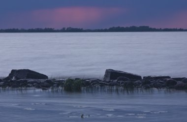 Sunset bulvarında Finlandiya Körfezi ', Rusya Federasyonu