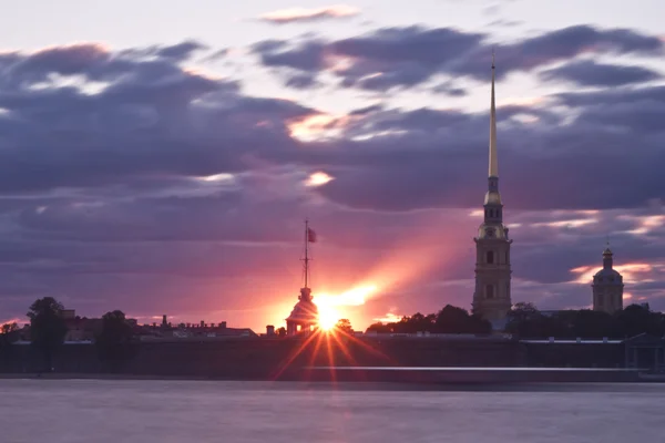 Peter och Paul Fästning, Sankt Petersburg, Ryssland — Stockfoto