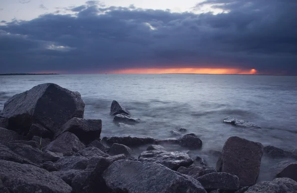 Golfo de Finlandia, región de Leningrado, Rusia — Foto de Stock