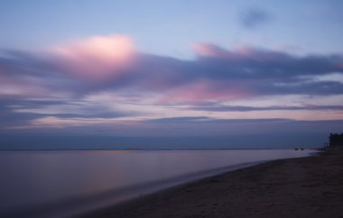 Sunset bulvarında Finlandiya Körfezi ', Rusya Federasyonu