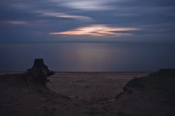 Sunset on the Gulf of Finland, Russia — Stock Photo, Image