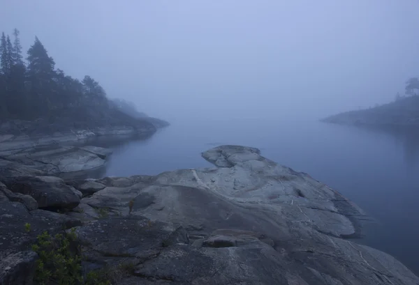 Ladožské jezero, karelia, Rusko — Stock fotografie