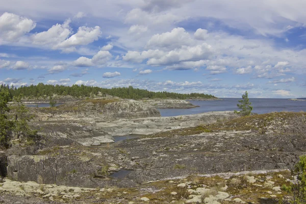 Lago Ladoga, Carelia — Foto Stock