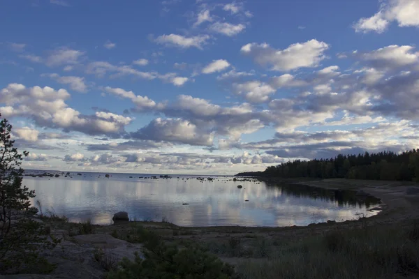 Golfe de Finlande, région de Leningrad, Russie — Photo