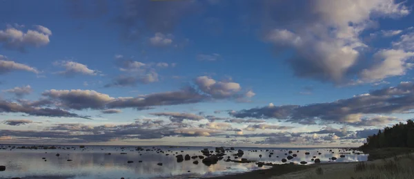 Golfo da Finlândia, região de Leningrado, Rússia — Fotografia de Stock