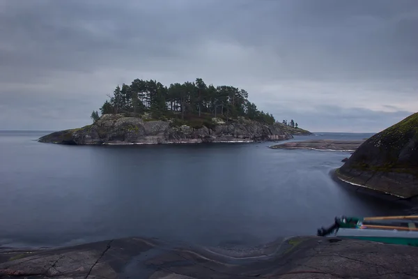 Sjön ladoga Karelen, Ryssland — Stockfoto