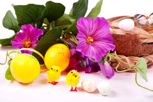 Paskalya yumurtaları. Ortodoks tatil — Stok fotoğraf