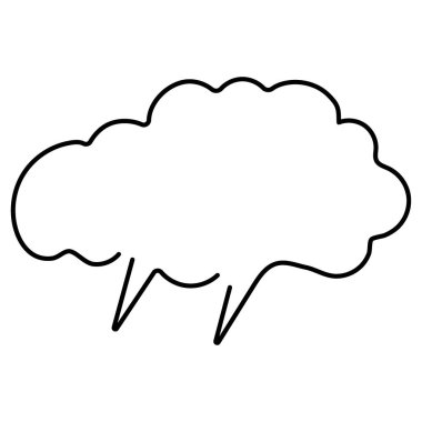 storm icon isolated on white background, vector illustration.