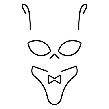 swimsuit icon isolated on white background, vector illustration.