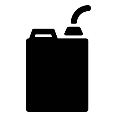 canister icon isolated on white background, vector illustration.