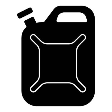 canister icon isolated on white background, vector illustration.