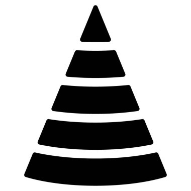 christmas tree icon isolated on white background, vector illustr