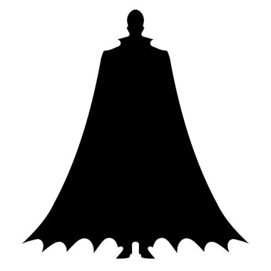 vampire icon on white background, vector illustration.