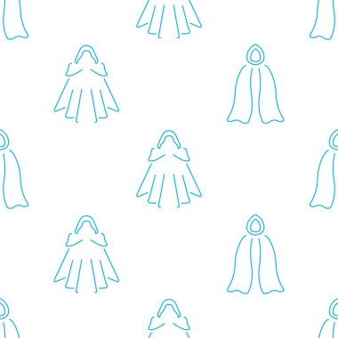 Koyu cüppeli, şeffaf arka planda izole edilmiş, dikişsiz desen.