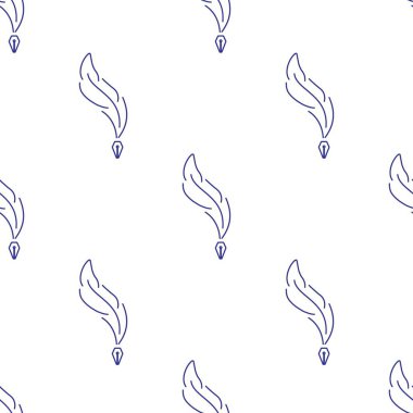 Tüysüz desen şeffaf arkaplanda izole edildi.